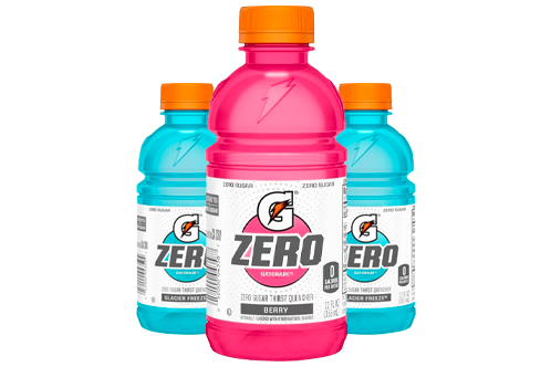 Gatorade G Zero Sugar Thirst Quencher Sports Drink, Variety Pack, 12 fl oz, 18 Pack Bottles